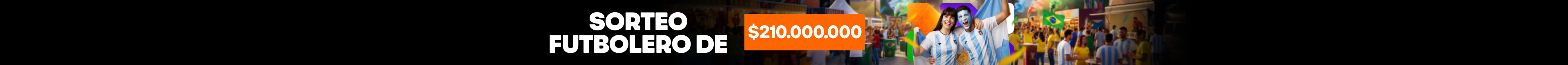 ¡Sorteos Semanales de $35.000.000!